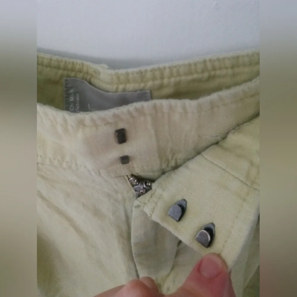 Everlane 100% Linen Pants. Green. Size 6. Waist 29. Perfect Condition. - Picture 9 of 17